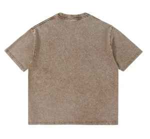 Camisetas gráficas personalizadas para hombre, camiseta de peso pesado con lavado ácido Vintage de alta calidad, camiseta de gran tamaño Unisex - Product Image 3