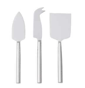 Couteau à fromage en laiton argenté de conception de Noël avec poli miroir et sans danger pour la maison à un prix raisonnable - Product Image 2