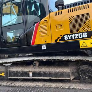 Excavadora Usada Sany SY125C 135 155, Excavadora de Segunda Mano, Excavadora Mediana, Maquinaria de Construcción, Máquina Excavadora - Product Image 2