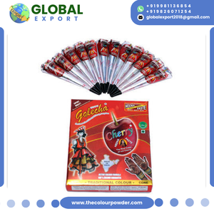 Mélange d'herbes Henné Rouge Cerise en cône, respectueux de la peau, fini longue durée, emballage en carton en vrac, utilisé pour les cérémonies de mariage et le Mehndi nuptial - Product Image 4
