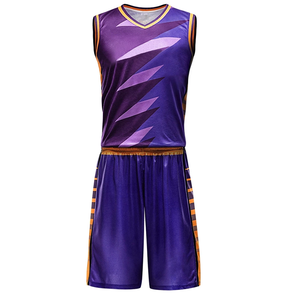 Tenues de sport pour hommes personnalisées OEM, 100% polyester, séchage rapide, ensembles de maillots de basket-ball de haute qualité pour équipe, taille plus - Product Image 5