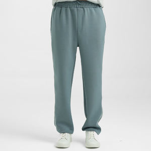 Pantalons décontractés de bonne qualité, pantalons de sport pour hommes, pantalons de jogging bleu sarcelle, coupe décontractée, pantalons de sport bleu sarcelle avec taille élastique - Product Image 1