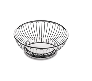 Basket Iron <b>Wire</b> Basket Stand Handicraft Powder Coated Fruit Basket Kitchenware Round Decoration Wholesale Manufacturer Exporter - Product Image 6
