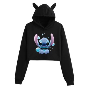 Custom Oem Crop Top Zip Hoodie Mujeres en blanco Fitness Yoga Deportes Entrenamiento Recortada Sudadera con capucha para las mujeres - Product Image 2