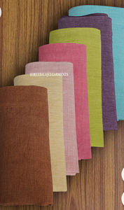 Serviettes de table carrées en lin de plantes florales modernes faites à la main 100% coton écologique réutilisable pour la maison et le mariage - Product Image 5