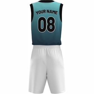 Uniforme de baloncesto de alta calidad de diseño único personalizado para hombre, uniforme de baloncesto deportivo de secado rápido al por mayor - Product Image 3