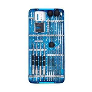 Jeu d'instruments chirurgicaux professionnels en acier inoxydable personnalisés Base de sécurité de la source d'alimentation manuelle pour la chirurgie médicale de la colonne vertébrale MOL - Product Image 2