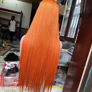 Wholesale SDD Double Drawn Lace Frontal <b>Wig</b> Vendor Raw Virgin Hair Swiss HD Transparent Lace Front <b>Wig</b> - Product Image 1