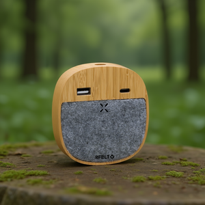 Caricatore Wireless Sostenibile Emerson, Gadget USB Promozionale - Product Image 3