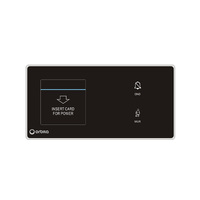 Panneau de commande intelligent ORBITA pour hôtel avec rétroéclairage LED, interrupteur et prise intelligents pour hôtel