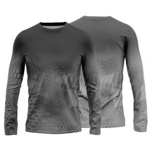 Diseño personalizado Camo Mask Pesca Sudadera con capucha UPF 50 + Secado rápido Transpirable Camisas de pesca de manga larga Impermeable a prueba de viento Características - Product Image 4