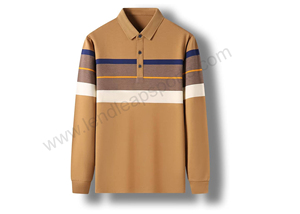Logotipo bordado personalizado 100% algodón Logotipo bordado personalizado Hombres Golf Uniforme de negocios Polo de color sólido - Product Image 5
