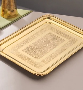 สร้างจากทองเหลืองบริสุทธิ์-จานที่ไร้กาลเวลาเหล่านี้นำเสน่ห์แบบวินเทจมาสู่ทุกพื้นที่พร้อมใช้งานสำหรับคำสั่งซื้อที่ส่งออกจำนวนมาก - Product Image 1