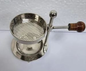 Quemador de incienso de latón más vendido con mango de madera Calentador de Acabado plateado Fragancia romántica Quemador de incienso ajustable hecho a mano - Product Image 3