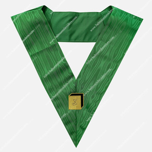 Accesorio de ropa apropiado con cuello bordado de 5 ° grado AASR - Product Image 1