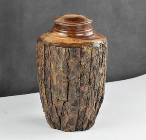 Urne funéraire en laiton d'élégance de conception en bois avec la couleur et les tailles adaptées aux besoins du client pour la maison aux prix de gros - Product Image 5