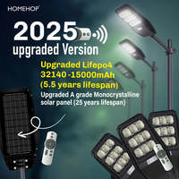 Lámpara Solar LED para Exteriores Homehop de 100W, Impermeable, con Sensor de Movimiento, para Seguridad en Paredes, para Uso en Hogar y Jardín