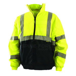 2025 nouveau Design hommes vêtements de travail veste décontracté volant veste de sécurité pour printemps et automne col montant vêtements d'hiver - Product Image 1