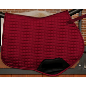 Tapis de selle pour cheval sur mesure, respirant, en mélange de laine polyester moelleuse, pour le dressage, le saut d'obstacles, l'entraînement équestre et l'utilisation en écurie - Product Image 1