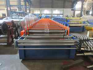 Китайский строительный материал, оцинкованная машина для производства гофрированного кровельного листа, высокоэффективное оборудование для производства плитки - Product Image 3