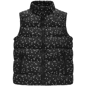 Chaleco Acolchado de Invierno para Mujer, Diseño Personalizado, Impermeable, Sublimado, Ropa de Calle, Sin Mangas, Abrigo Cálido - Product Image 1