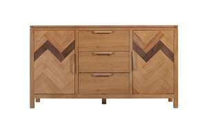 MARS High Quality 2-Door 3-Drawer <b>Sideboard</b> Wooden Dining Room Furniture with <b>Kitchen</b> Application From Vietnamese Supplier - Product Image 2