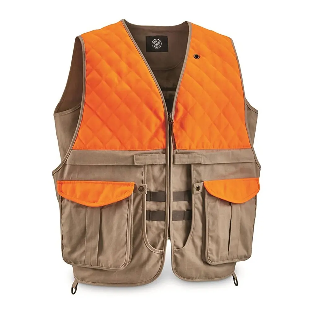 Professional Hunting Vest Men's Fishing Outdoor Utility Hunting Climbing Tactical Vest With Multiple Pockets