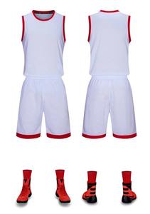 Ensemble de vêtements de sport OEM respirant et confortable, ensemble de maillot de basket-ball professionnel, conception de votre propre uniforme de basket-ball - Product Image 5