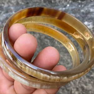 Buffalo Horn Natural Bangles <b>Bracelet</b> Crafting Buffalo Horn Hand Jewelry - Product Image 1