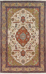 Tapis en laine marron lavable bord frangé motif carré tapis salon prière espace décor à la maison main kottade - Product Image 4