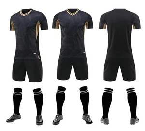 Custom Soccer Kits Mens Football Uniform Cheap Quick Dry Breathable Football Jersey <b>Set</b> OEM Logo Customizable Sizes & Colors - Product Image 3
