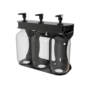 Soporte de botella de champú de <span class=keywords><strong>acero</strong></span> <span class=keywords><strong>inoxidable</strong></span> Organizador montado en la pared <span class=keywords><strong>para</strong></span> Champú Acondicionador y Gel de <span class=keywords><strong>ducha</strong></span> <span class=keywords><strong>para</strong></span> uso doméstico y hotelero - Product Image 5
