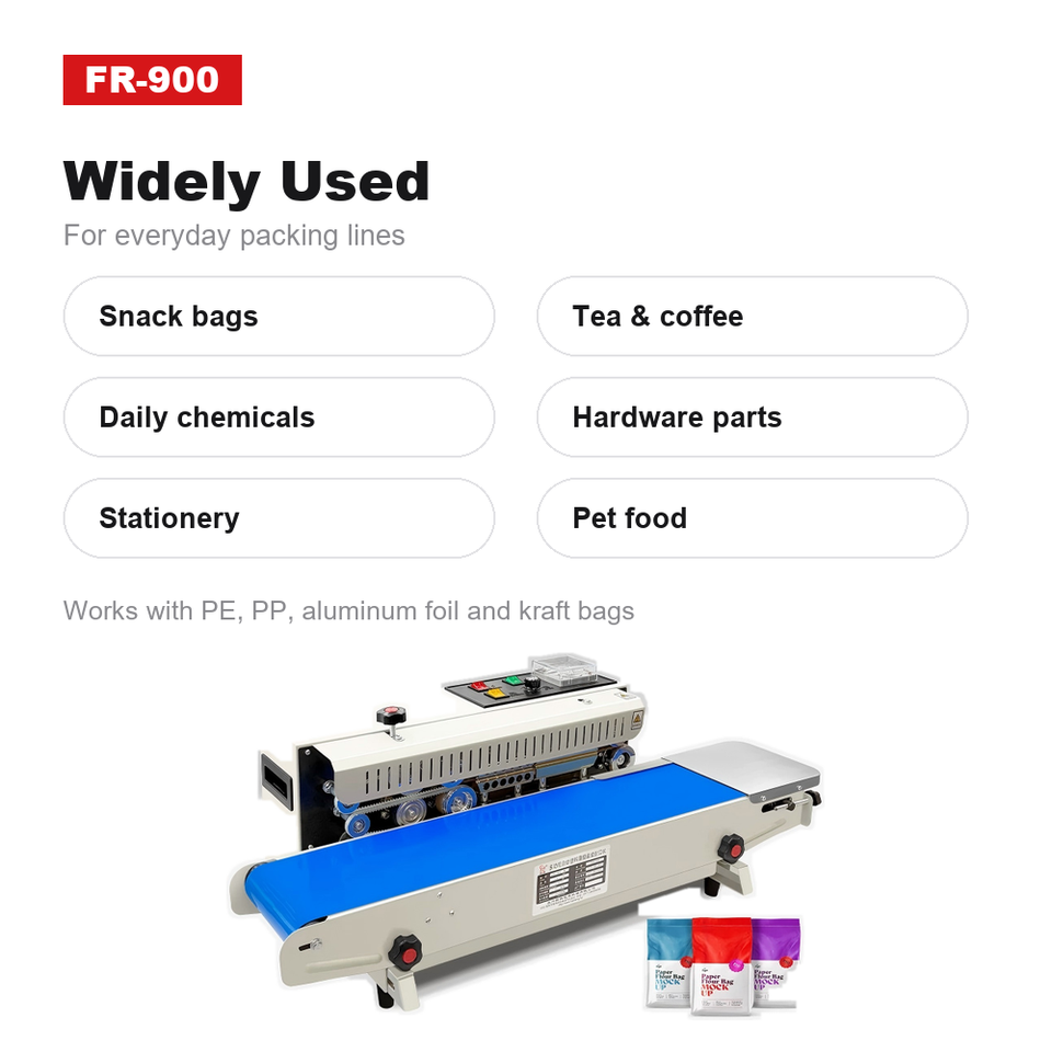 Meat Machine Movie Semi - Automatic Horizontal Food Plastic Film Bags Heat Sealing Machine ...