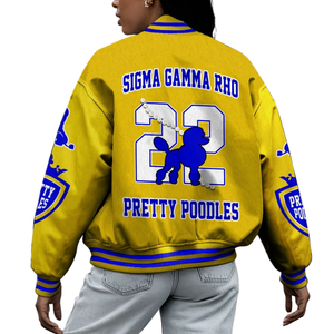 Sigma แจ็กเก็ต Gamma Rho คอลเลคชั่นราชวงศ์1922 sgrho เสื้อผ้าแฟชั่นความภาคภูมิใจของพุดเดิ้ลกรีก - Product Image 2