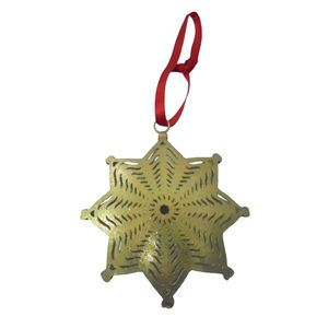 Árbol Colgante de Hierro de Gran Diseño, Acabado Dorado, Tamaño Estándar, para Decoración Navideña, Hecho a Mano, Venta al Por Mayor - Product Image 4