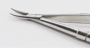 Portaagujas Micro de nuevo diseño, Instrumentos dentales (con mango de bayoneta redondo), revestimiento Micro Tc curvo de 23,5 cm, embalaje personalizado - Product Image 3