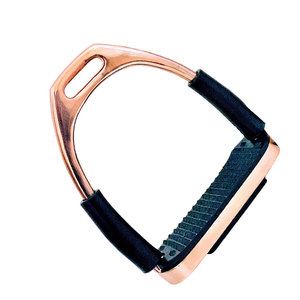 Estribos de equitación juveniles de primera calidad, estribos occidentales, equipo de equitación, equipo de seguridad ecuestre, botas de caballo con agarre de goma de diamante - Product Image 2