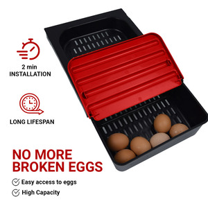 Vassoio per la raccolta delle uova in plastica resistente per la scatola di nidificazione del pollo <span class=keywords><strong>serie</strong></span> MG-semplifica la tua collezione di uova - Product Image 3