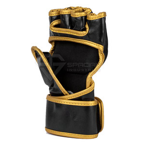 Guantes de Entrenamiento de Lucha MMA, Fabricación Profesional, Guantes de Lucha MMA de Cuero, Material Duradero - Product Image 3