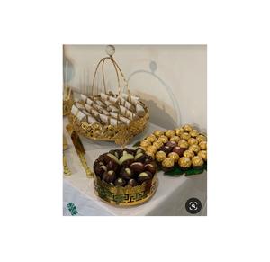 Plato para servir chocolate Decoración de mesa Contenedor de chocolate Diseño moderno Caramelos de chocolate Platos para servir a buen precio - Product Image 6