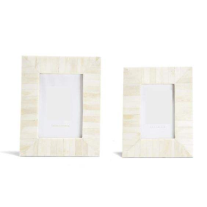 Cadre photo rectangulaire en bois incrusté imperméable par Crescent Crafts - Product Image 2