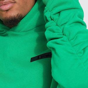 Trendy Men's Custom Logo 3D para Puff Print Stacked Chándal Heavyweight Plus Size Sudadera con capucha y pantalones de chándal Set para invierno - Product Image 6