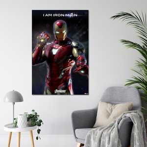 Póster de Avengers Endgame - Impresión Digital con Gráfico 'I Am Iron Man' - Product Image 3