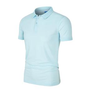 Polo d'été pour hommes, tissu en jersey 100% coton, anti-rides, impression de logo personnalisé, nouveau style d'affaires, hauts ODM - Product Image 2