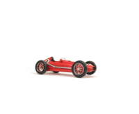 Modelo de Ferrari 246 F1 de 1958, Decoración de Mesa Rectangular de Acrílico Rojo Pintada a Mano para el Hogar o para Coleccionistas