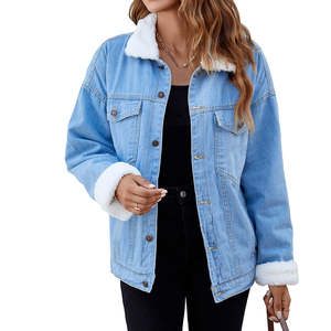 Veste en jean respirante pour tous les jours, veste en jean de qualité unique à manches longues pour le sport, l'hiver et les activités de plein air - Product Image 4