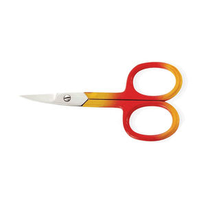 Ciseaux à ongles de haute qualité poignée enduite de couleur matériaux en acier inoxydable lame tranchante manucure cuticule ongles ciseaux - Product Image 6