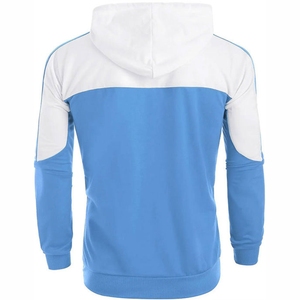 Wholesale Hoodies Manufacturers Mens Clothing Custom Puff Printing Knitted Zipper-<b>Up</b> Oversized Heavy Hoodie - Product Image 5