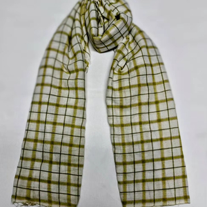 Chal Jacquard a cuadros de lujo, Material suave, bufanda de moda cálida ecológica, superventas, Viscosa Izzu International Factory - Product Image 1