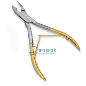 ที่ตัดเล็บและที่ตัดเล็บเท้าทำจากสแตนเลสสำหรับร้านเสริมสวยเครื่องมือทำเล็บ - Product Image 1